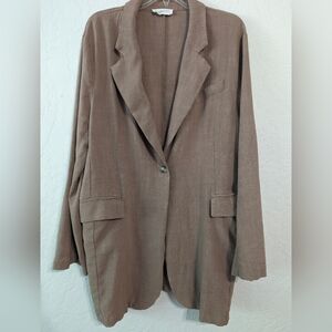 CJLA oversized linen blazer